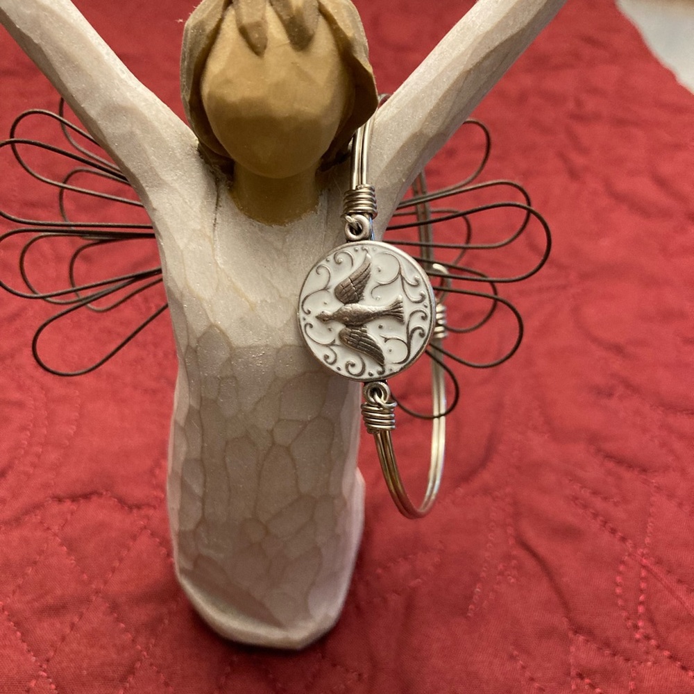Luca + Danni dove of Peace and Hope bracelet